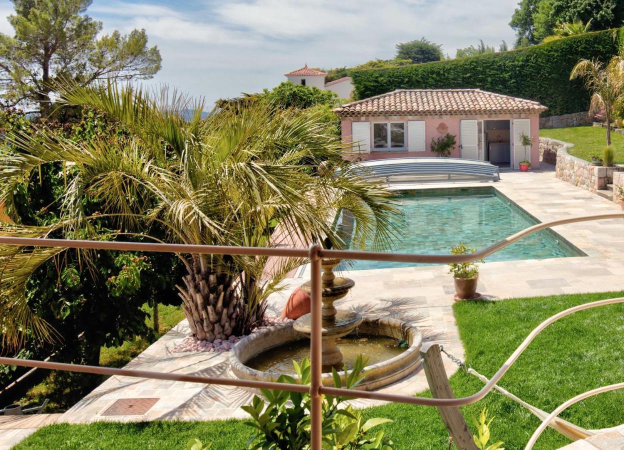 Superbe Villa Côte d'Azur Piscine chauffée Cabris Exterior foto