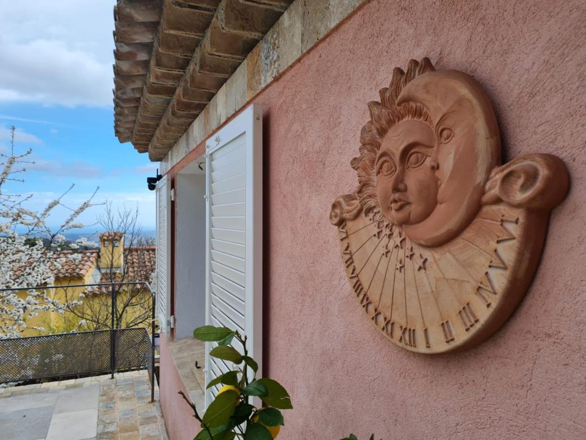 Superbe Villa Côte d'Azur Piscine chauffée Cabris Exterior foto